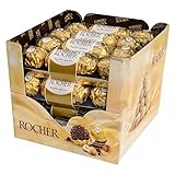 Ferrero Rocher Cubo Espositore con 16 Confezioni da 4 Praline di Cioccolato Ciascuno T4x16 800g