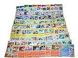 CardGame CSV 100 carte pokemon originali italiane collezionabili - confezione mega - mazzo da gioco top per collezione