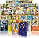 abda 60 Carte Pokemon Originali Italiane Assortite - Senza Doppioni - Include Carte Luccicanti, Rare e alcune Bustine Protettive