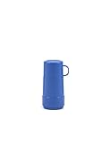 Valira Thermos da 0,25 L per liquidi con Bottiglia di Vetro isolata a Doppia Parete Made in Spain, Colore Blu
