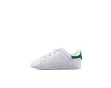 adidas Stan Smith Crib, Sneaker Unisex-Bimbi 0-24, Bianco (Ftwr White/Ftwr White/Ftwr White), 19 EU