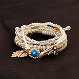 LMAHAP Vintage Bohemia Women Bracciali Set Charm Hand Stone Beads Nappine Pendents Bracelets pour Les s 4Pcs/Lot