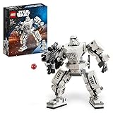 LEGO Star Wars Mech di Stormtrooper, Modello di Action Figure Costruibile con Parti Snodabili, Cabina per Minifigure e Grande Blaster, Gioco da Collezione per Bambini e Bambine dai 6 Anni in su 75370