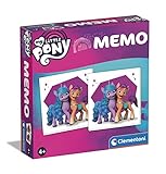 Clementoni Memo-My Little Pony Memoria E Associazione, Accoppiare, Carte, Educativo 4 Anni, Gioco da Tavolo per Bambini-Made in Italy, Multicolore, 18122