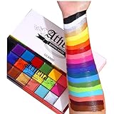 UCANBE Face Body Paint, 20 colori Pittura a olio professionale Flash Tattoo Makeup Palette Pittura Art Halloween Party Fancy Dress Beauty Palette
