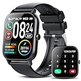 DUSONLAP Smartwatch, 1,85   HD Schermo Orologio Smartwatch Uomo Donna con Chiamata e Risposta, 112 modalità Sportive, IP68 Impermeabile Orologio Fitness, Smart Watch per Android iOS