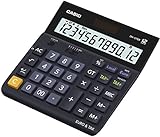 CASIO DH-12TER Calcolatrice da tavolo - Display a 12 cifre, con euroconvertitore e selettore decimali
