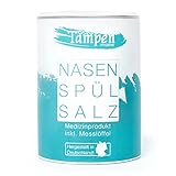 Tampen 120 Sale per Lavaggio Nasale (sfuso) · con 1x Misurino Dosatore (1g) ∙ 300g di ricarica XXL · sale per il Tampen kit di lavaggio nasale
