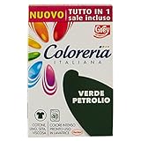 Coloreria Italiana, Colore intenso Verde Petrolio, 350 gr