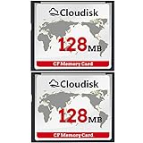 Cloudisk Piccola capacità 128MB NON GB Compact Flash CF Memory Card Prestazioni per fotocamera digitale vintage (128MB)
