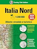 Italia. Atlante stradale e turistico 200.000. Nord