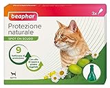 Beaphar Protezione Naturale Spot on Scudo per Gatto 3 Pipette