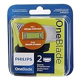 Philips Norelco OneBlade QP220/50 Lame di ricambio, Confezione da 2 pezzi