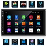 ANKEWAY Nuovo Android 9,1 Autoradio 2 Din GPS Navigation 7 Pollici 1080P HD Touch Screen + Internet WiFi + Chiamata Vivavoce Bluetooth + Telecamera Posteriore + Mirror-link(1G / 16G)