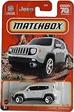 Matchbox Jeep Renegade  19, bianco 40/100
