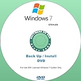 DVD di installazione sostitutivo per Windows 7 Ultimate con SP1 32 o 64 Bit Lingua italiana (64 Bit)