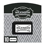 Wilkinson Sword - Lame Doppio Taglio Classic Premium Vintage Edition - Rasatura Barba Classica - Pack 10 Lame per Uomo