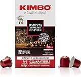 Kimbo Barista Espresso Napoli – Capsule in Alluminio Compatibili Nespresso Original – Confezione da 30 Unità
