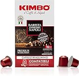 Kimbo Capsule Compatibili Nespresso* Original in Alluminio - 30 Capsule - Barista Espresso Napoli
