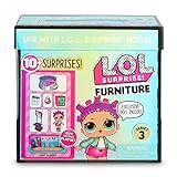 Giochi Preziosi L.O.L Surprise Furniture Packs y 1 muñeca Serie 3 stanze, LLUC8000