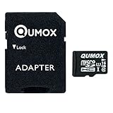 QUMOX 16GB MICRO SD MEMORY CARD CLASS 10 UHS-I 16 GB HighSpeed Velocità di scrittura Velocità di lettura 12MB / S fino a 70MB / S