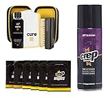 Crep Protect Cure Kit, Ultimate Rain and Stain Shoe Spray and 6 Wipes