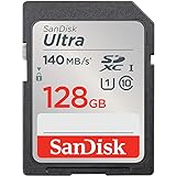 SanDisk 128 GB Ultra SDXC Scheda di Memoria, con velocità fino a 140 MB/s, prestazioni dell app A1, UHS-I, Classe 10, U1