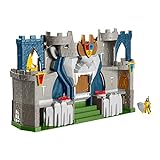 Fisher-Price Imaginext - Playset Castello del Leone con Personaggi a Tema Medievale, con Fortificazioni, Torre e Prigione, Giocattolo per Bambini 3+Anni, HCG45