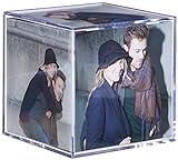 Walther Design Photo Cube 8,5 x 8,5 cm in vetro artistico confezione doppia, cubo fotografico MW100AD