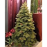artplants.de Abete Artificiale Konrad con pigne, 390cm, Ø 225cm - Albero di Natale/Abete Verde