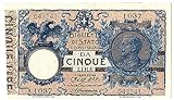 Cartamoneta.com 5 Lire Biglietto di Stato Vittorio Emanuele III Floreale 27/12/1911 qFDS 19176/I