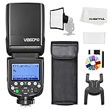 Godox V860III-C TTL 2.4G GN60 HSS Camera Flash with 10-Speed Adjustable Modeling Light, one-Key Switch TTL+2600 mA, Extremely Fast Recovery Lithium Battery Speedlite for Canon (Godox V860III-C)