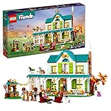 LEGO Friends La Casa di Autumn, Casa delle Bambole con Mini Bamboline, Figure di Animali di Cane e Cavallo Giocattolo, Giochi per Bambine e Bambini, Personaggi 2023 41730