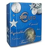 SAFE 7822 B1 Raccoglitore moneta 2 Euro 2004-2013 Topset | 11 fogli per monete da 2 Euro senza capsula | Raccoglitore monete per la tua collezione di monete