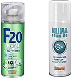 Trattamento Sanificante ed Igienizzante Completo Climatizzatori Detergente Klima Foaming + Igienizzante F20 Faren