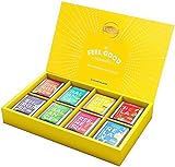 Lipton | Feel Good Box | Selezione di 8 varianti di tè | 48 filtri | Idea regalo per amanti del tè - compleanno, Natale, per donna, per uomo