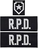 Raccoon City RPD Toppe per gilet tattico Confezione da 3 pezzi