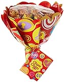 Chupa Chups Lollipop Flower Bouquet - Confezione da 19 Pezzi