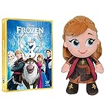 Frozen - Il Regno di Ghiaccio (DVD) + Simba Disney Frozen Anna Peluche 25 cm