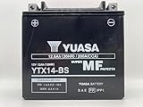 Yuasa battery YTX14-BS | Batteria di ricambio da moto per BMW R 1200 GS ADVENTURE 2006
