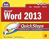Microsoft� Word 2013 QuickSteps