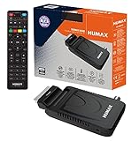 Humax - Decoder digitale terrestre DVB-T2 HD-2023T2 Digimax Nano con telecomando 2 in 1 per controllare il TV