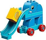 LEGO DUPLO My First Il Treno degli Animali dello Zoo, Set Facile da Custodire, Giocattoli per Bambini e Bambine di Età Prescolare 1.5 - 3 Anni, 10863