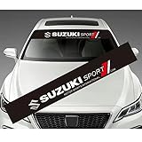 Adesivo Parabrezza Auto, per Suzuki Jimny SX4 Swift Vitara IGNIS Alta qualità Impermeabile Finestra Styling Decorazione Parasole Decalcomania