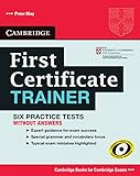 First Certificate Trainer: Practice Tests without answers