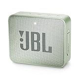JBL GO 2 Speaker Bluetooth Portatile, Cassa Altoparlante Bluetooth Waterproof IPX7, Con Microfono, Funzione di Noise Cancelling, Fino a 5h di Autonomia, Menta