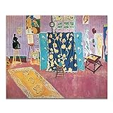 Henry Matisse pittura a olio a colori poster e stampe wall art quadri astratti famiglia dipinti su tela senza cornice A2 60x90cm