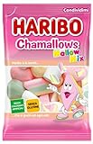 Haribo Chamallows Mallow Mix, Caramelle Marshmallow, Senza Glutine, Ideali per Feste e Dolci Momenti di Relax - 150gr