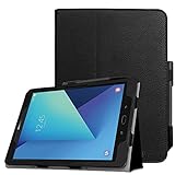 FINTIE Custodia per Samsung Galaxy Tab S3 9.7 in Pell - Slim Fit Folio Sottile Pieghevole Case Cover con Funzione Sleep/Wake per Samsung Galaxy Tab S3 SM-T825N/SM-T820N 9.7-inch Tablet, Nero