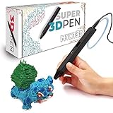 MYNT3D Penna Super 3D, penna per stampa 3D compatibile con ABS da 1,75 mm e PLA